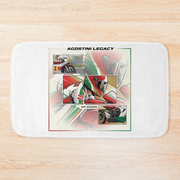 Item preview, Mv Agusta pilot Giacomo Agostini - Motorsport Legend Art designed and sold by enzoade.