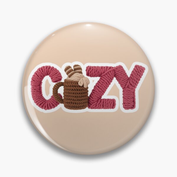 Item preview, Cozy Winter Yarn Typography Warm Knitted Seasonal Design designed and sold by MiszungART.