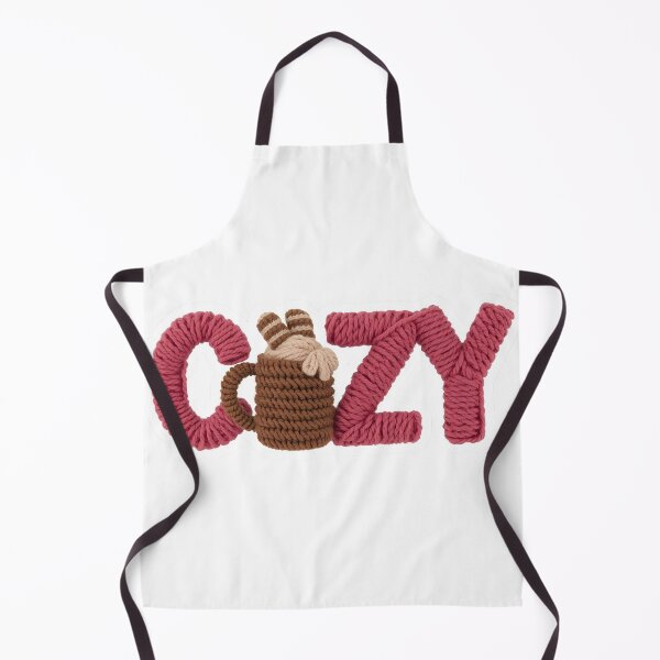 Item preview, Cozy Winter Yarn Typography Warm Knitted Seasonal Design designed and sold by MiszungART.