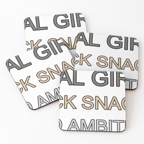 Item preview, Real Girls Pack Snacks  And Ambition designed and sold by TheIconSmith.