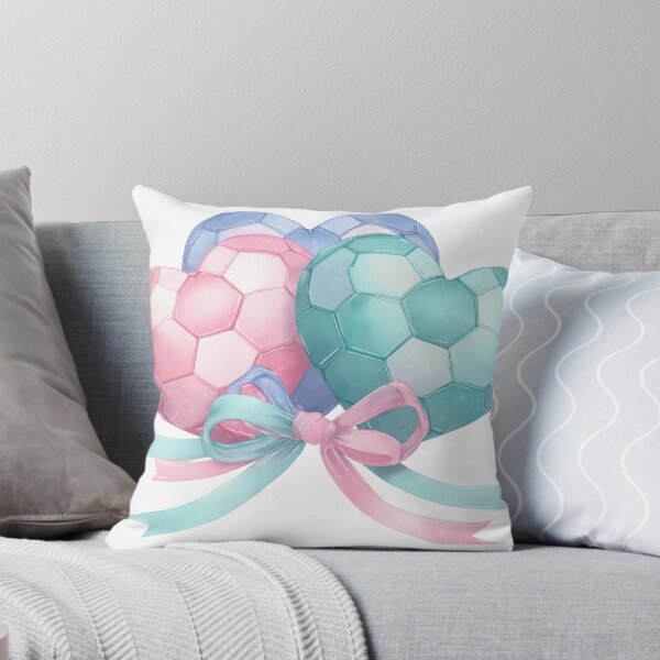 Item preview, Soccer Heart Balloons designed and sold by vividdigits.