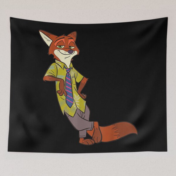 Item preview, Nick Wilde Cool Fox – Charming Cartoon Character Design designed and sold by bellaruqsaam6.