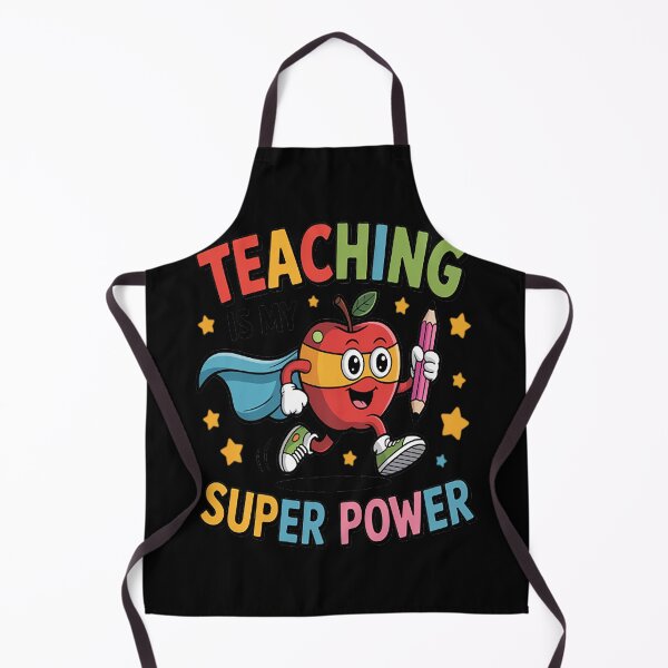 Item preview, Teaching Is My Super Power A Heros Journey designed and sold by gandebro.