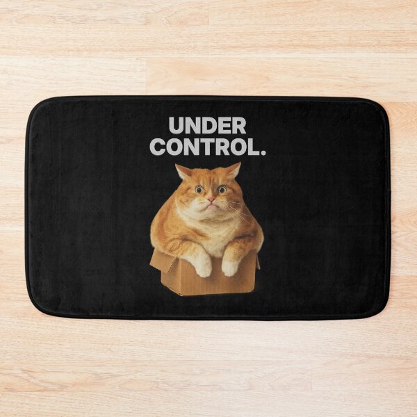 Item preview, Under Control – Cat Meme – Dry Humor About Losing Control with a Cat designed and sold by Badsketchclub.