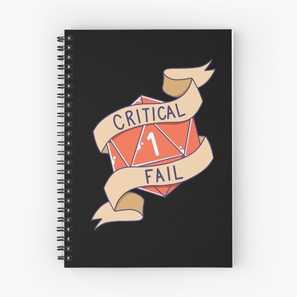 Item preview, Critical Fail designed and sold by lulubeeart.