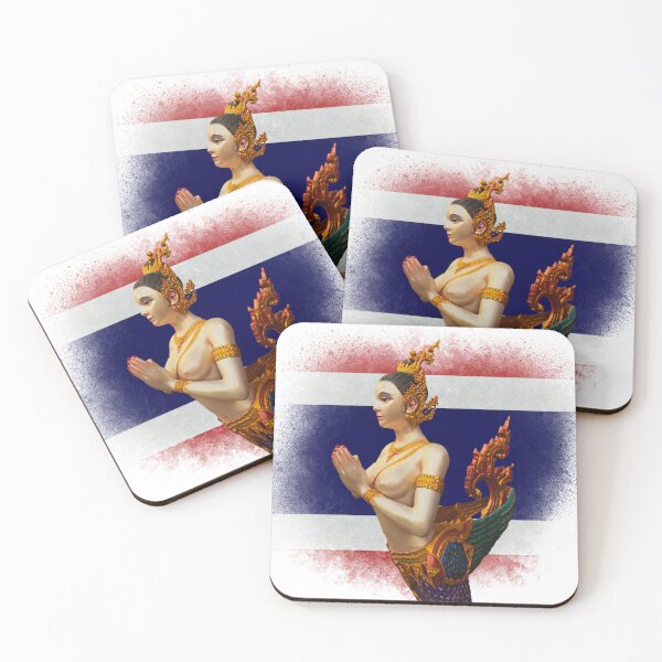 Item preview, Kinnaree Thai Heart Art designed and sold by Linklandiya.
