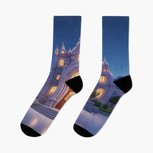 Item preview, Cinderella Fairytale Palace Art designed and sold by HopaHope.