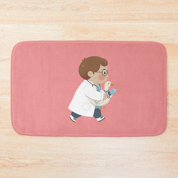 Item preview, Finn and Pedpok: The Little Doctor and the Syringe Goose Sidekick designed and sold by LittleOven.