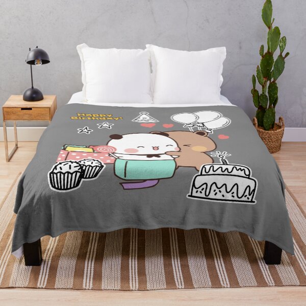 Item preview, Happy Birthday from DuDu Bear and BuBu Panda designed and sold by Pandety.