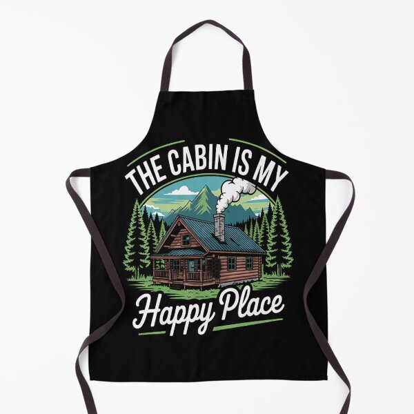 Item preview, The Cabin Is My Happy Places Nature Escapes designed and sold by gandebro.