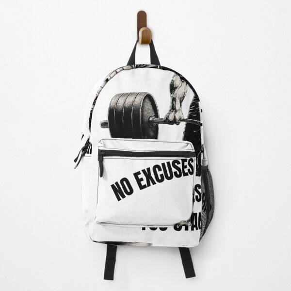 Item preview, Gym motivation - "No excuses under the bar only results when you stand back up" designed and sold by MuscleMind.