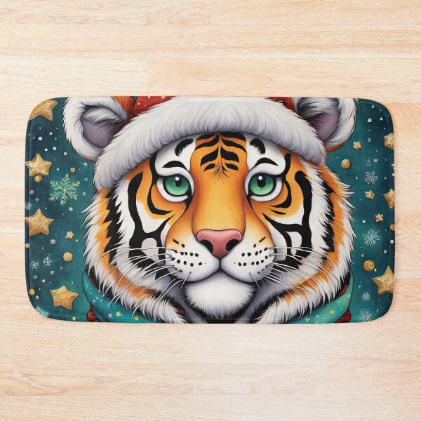 Item preview, Tiger Christmas designed and sold by Colin Bentham.