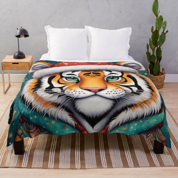 Item preview, Tiger Christmas designed and sold by Colin Bentham.