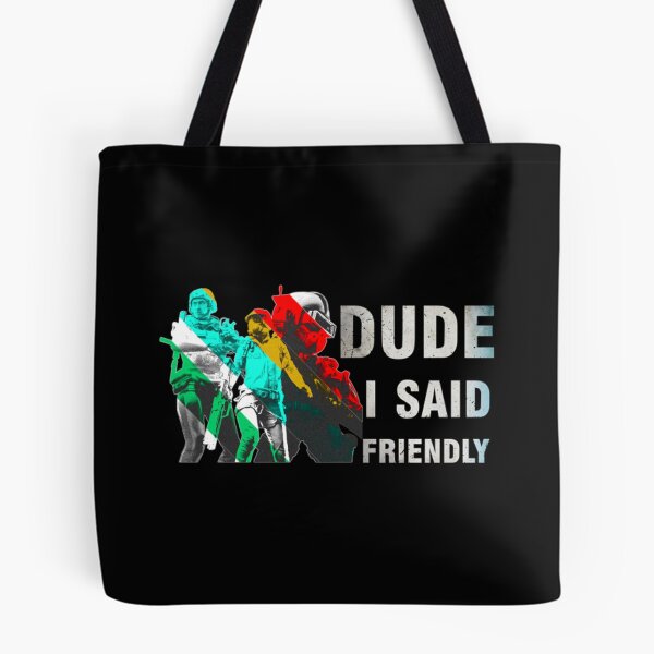 Item preview, Dude I Said Friendly ARC Raiders Robot Gamer - ARC Raiders - Sci-Fi Co-Op Survival Game designed and sold by EdwardxjArt.