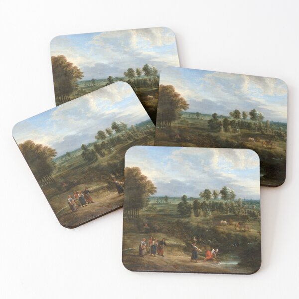 Artikelvorschau, Landschaft mit Weiden und Baumgruppen, ca. 1650 – 1660 von Lucas van Uden entworfen und verkauft von AngyDesigns49.
