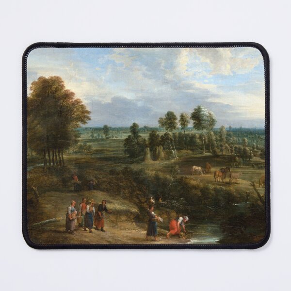 Artikelvorschau, Landschaft mit Weiden und Baumgruppen, ca. 1650 – 1660 von Lucas van Uden entworfen und verkauft von AngyDesigns49.
