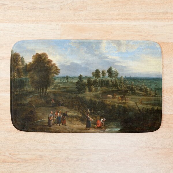 Artikelvorschau, Landschaft mit Weiden und Baumgruppen, ca. 1650 – 1660 von Lucas van Uden entworfen und verkauft von AngyDesigns49.