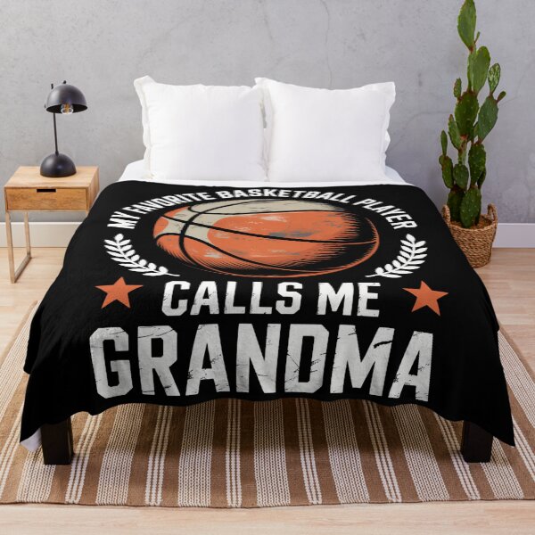 Item preview, My Favorite Basketball Player Calls Me Grandma designed and sold by tiekanamac.