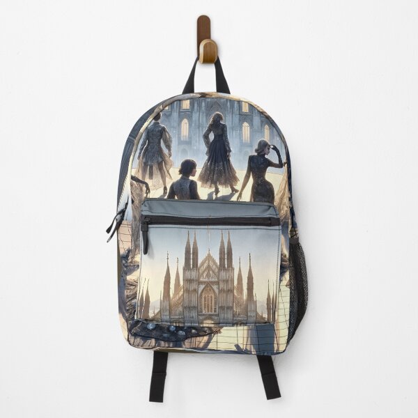 Item preview, Ghostly dance above Milan Cathedral designed and sold by KunstGeist.