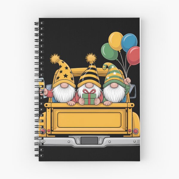 Item preview, New Years Truck Gnomes Cute designed and sold by tiekanamac.