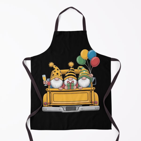Item preview, New Years Truck Gnomes Cute designed and sold by tiekanamac.