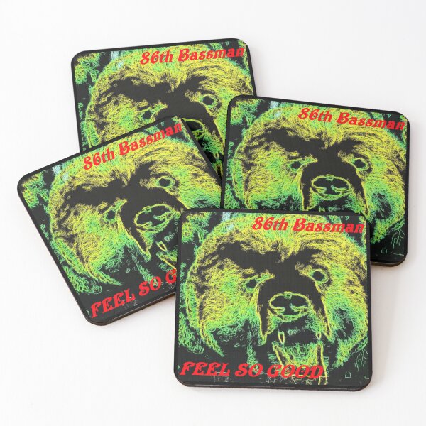 Item preview, Neon Electric Bear Sketch - 86th Bassman - Feel So Good designed and sold by Mellow-mellow.