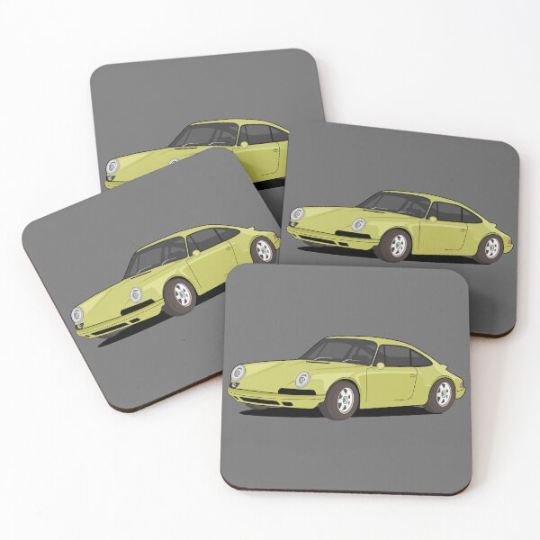 Item preview, Yellow Porsche 911 G-model designed and sold by Art-Bubbles.