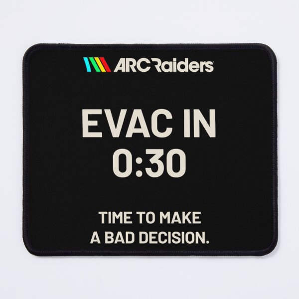 Item preview, Evac in 0_30, Dark, Arc Raiders - ARC Raiders - Sci-Fi Co-Op Survival Game designed and sold by EdwardxjArt.