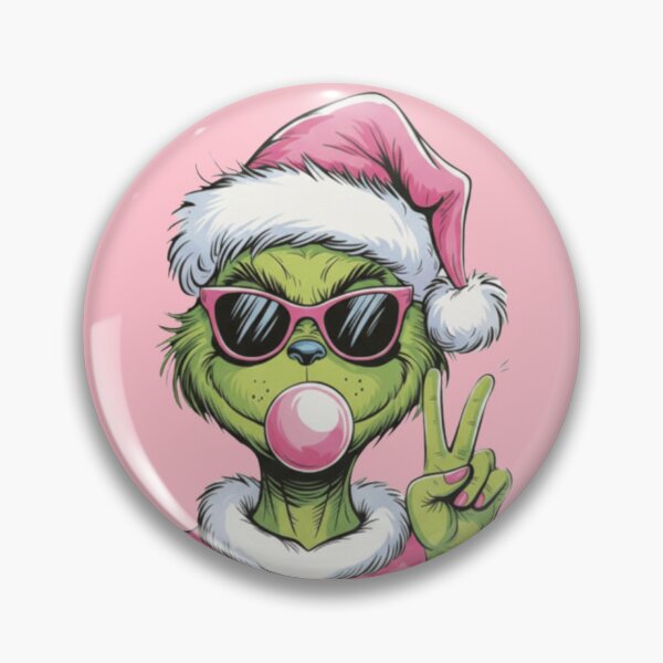 Item preview, Bubble Gum Pink Grinch designed and sold by WeTheTees.