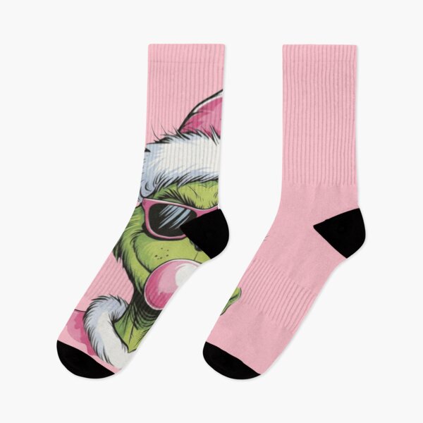 Item preview, Bubble Gum Pink Grinch designed and sold by WeTheTees.