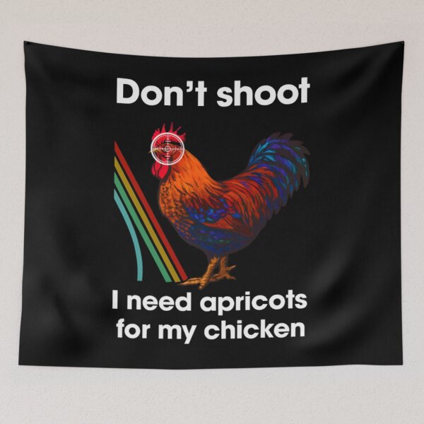 Item preview, Don't Shoot I Need Apricots for My Chicken - Arc Raiders - ARC Raiders Co-Op Survival Shooter Sci-Fi Robot Invasion Game designed and sold by MercedesqiDesig.