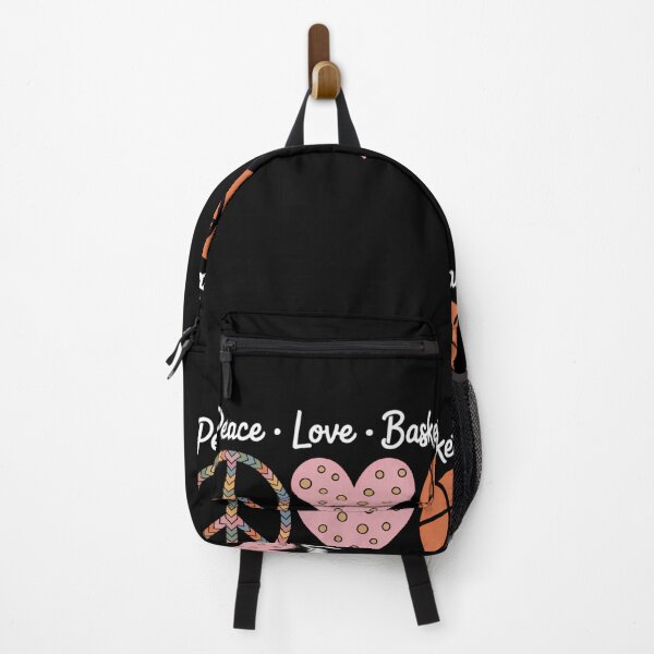 Item preview, Peace Love Basketball Cute designed and sold by tiekanamac.