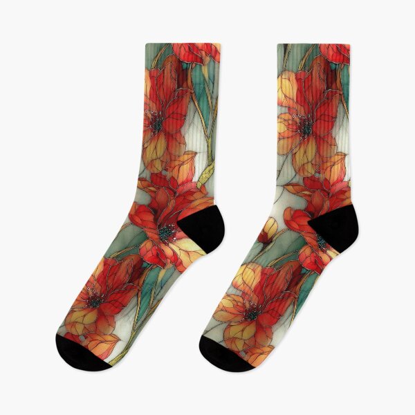 Item preview,  Elegant Floral Glass Effect Seamless Pattern  designed and sold by SylvieVibes.