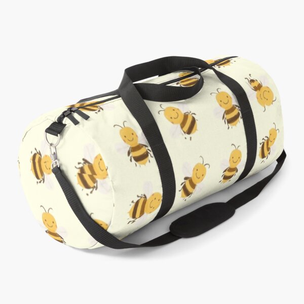 Item preview, Cute Honey Bees Pattern – Yellow & Black Bee Seamless Design designed and sold by SunnyIris.