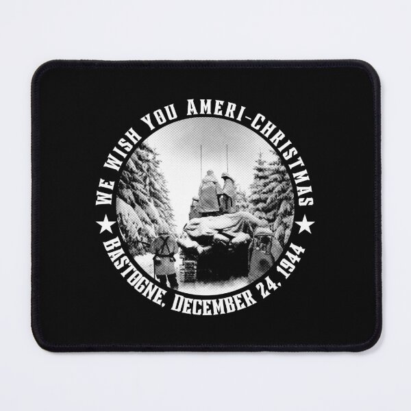Item preview, We Wish You Ameri-Christmas Bastogne designed and sold by A-M-Watson.