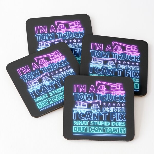 Item preview, Tow Truck Neon  designed and sold by millsyb.
