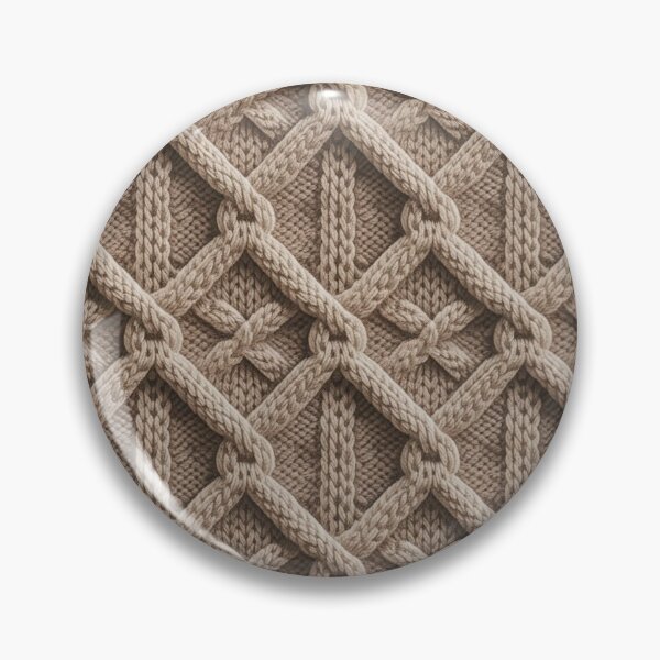 Item preview, Classic Cable Knit Sweater Texture Pattern designed and sold by Mindful Wall Art Studio.