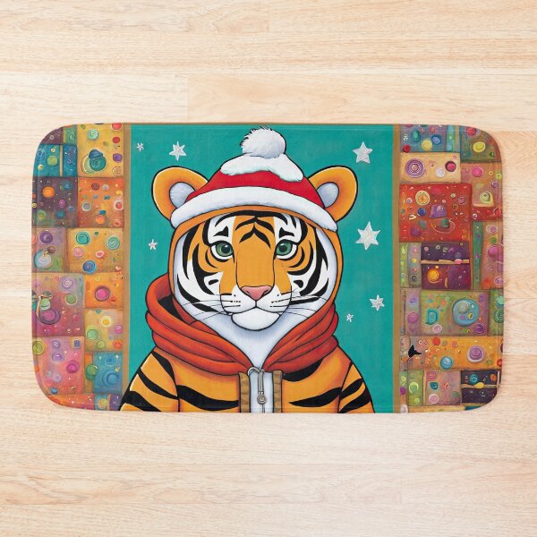 Item preview, Tiger Christmas designed and sold by Colin Bentham.