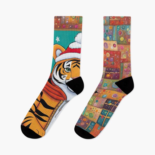 Item preview, Tiger Christmas designed and sold by Colin Bentham.