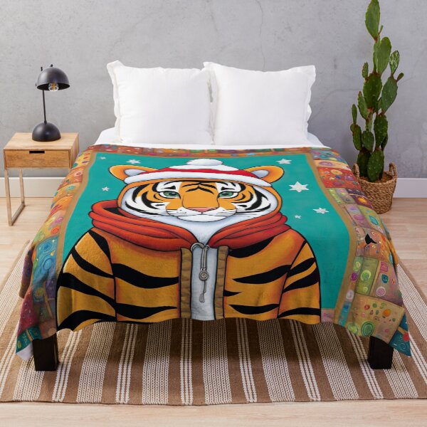 Item preview, Tiger Christmas designed and sold by Colin Bentham.