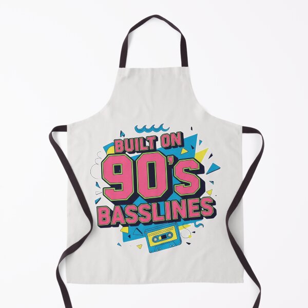 Item preview, Built on 90s Basslines – Retro Music Vibes, 1990s Hip-Hop & Dance Culture Design designed and sold by FitEnvy.