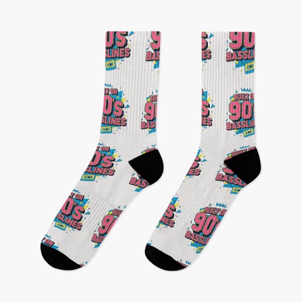 Item preview, Built on 90s Basslines – Retro Music Vibes, 1990s Hip-Hop & Dance Culture Design designed and sold by FitEnvy.
