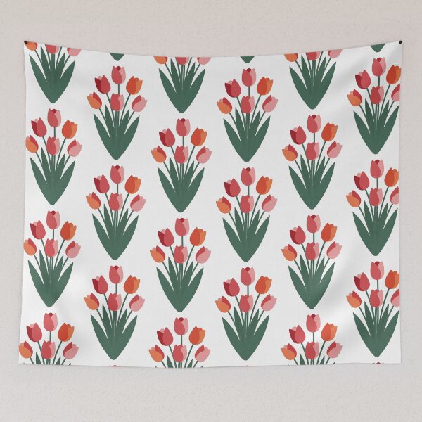 Item preview, Tulip plant pattern  designed and sold by SineCreatives.