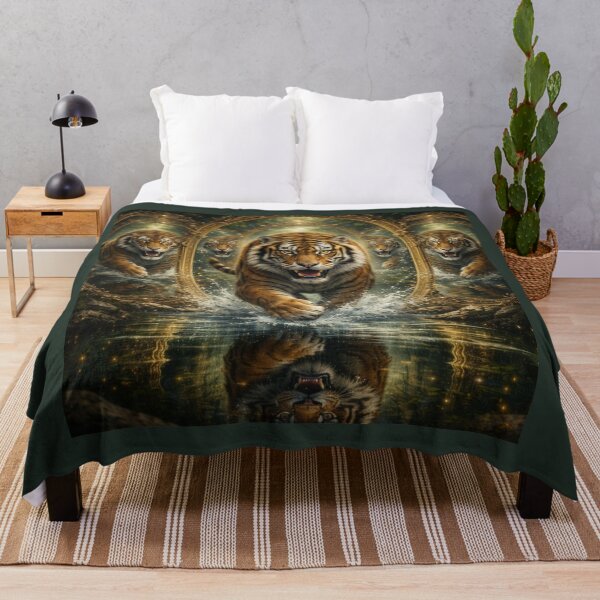 Item preview, Tiger Mirror Guardian – Reflections of Power designed and sold by GeoWild Designs.