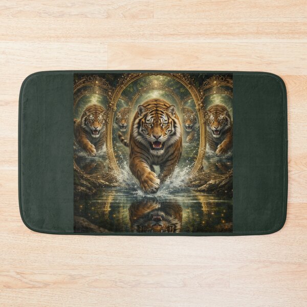 Item preview, Tiger Mirror Guardian – Reflections of Power designed and sold by GeoWild Designs.