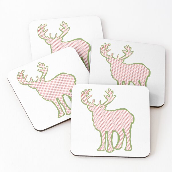 Item preview, Red Stripes Reindeer designed and sold by missmann.