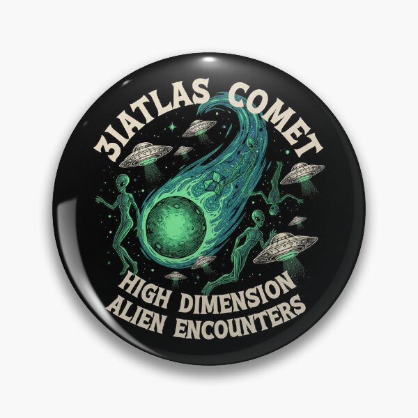 Item preview, 3iATLAS High Dimension Alien Encounters Comet Art designed and sold by zzz888.