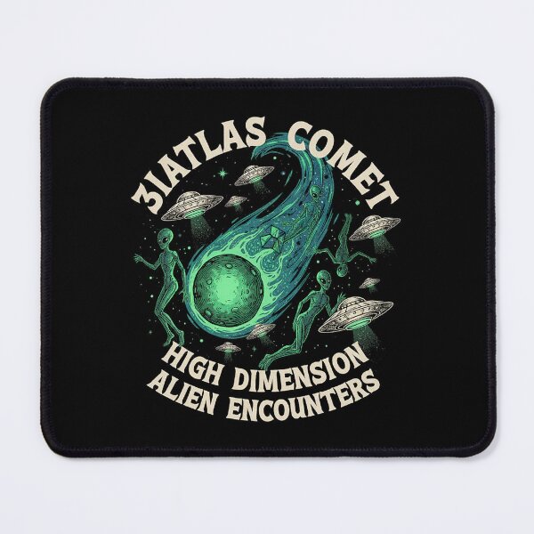Item preview, 3iATLAS High Dimension Alien Encounters Comet Art designed and sold by zzz888.