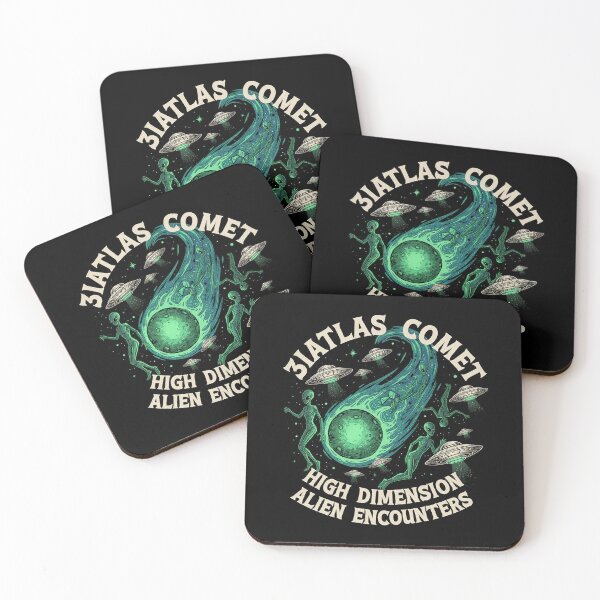 Item preview, 3iATLAS High Dimension Alien Encounters Comet Art designed and sold by zzz888.