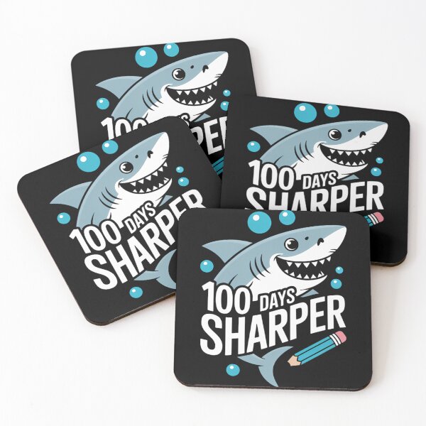 Item preview, Shark 100th Day of School Cute designed and sold by tiekanamac.